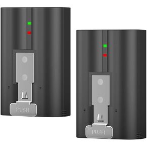 YUELAN 2 Packs 6040mAh Rechargeable Battery for Ring-Video Doorbell 2/3/4, Video Doorbell 3 Plus, Stick Up Cam Battery (2nd & 3rd Gen) and Ring Spotlight Cam Battery in Kuwait