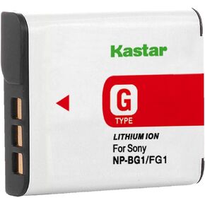 High Capacity InfoLithium NP-FG1 Replacement Lithium-Ion Battery for Sony Cyber-Shot DSC-H50, Cyber-Shot DSC-H10, Cyber-Shot DSC-W120, Cyber-Shot DSC-W170, Cyber-Shot DSC-W300 Digital Cameras