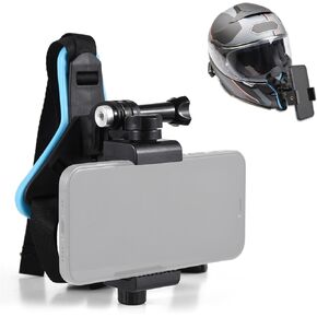 Helmet Camera Mount for GoPro Hero/DJI Osmo/AKASO Action Cameras
