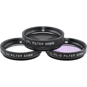 Xit XT30FLK30 3-Piece Camera Lens Filter Sets
