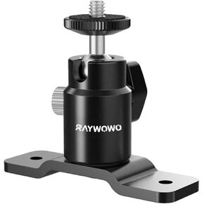 Camera Wall Mount, Flexible Arm Bracket with 1/4" Screws, 5/8" Stud, E Shape Wall Vertical Anchor for Cameras, Lights, Phones
