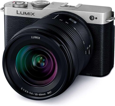 Panasonic LUMIX S9 Mirrorless Full Frame Compact Camera with 20-60mm F3.5-5.6 L Mount Lens for Content Creators - Silver -Bundle with 64GB UHS-II SDXC Memory Card + Filter Kit and More Accessories in Saudi Arabia