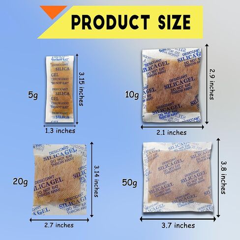مجفف جل السيليكا Xcivi للكاميرا الرقمية، لكاميرات كوداك، لكاميرات كانون، لكاميرات سوني، لكاميرات ديلانتو، مجفف جل السيليكا للكاميرا الرقمية، 6 عبوات (50، جرام) in Kuwait