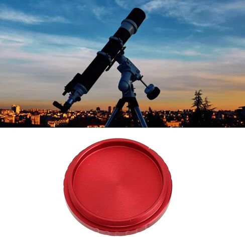 غطاء غبار العدسة، عدسة التلسكوب محول تقريب العدسة المعدنية الخيوط الغبار الملحقات الفلكية (M48 * 0.75) in Kuwait