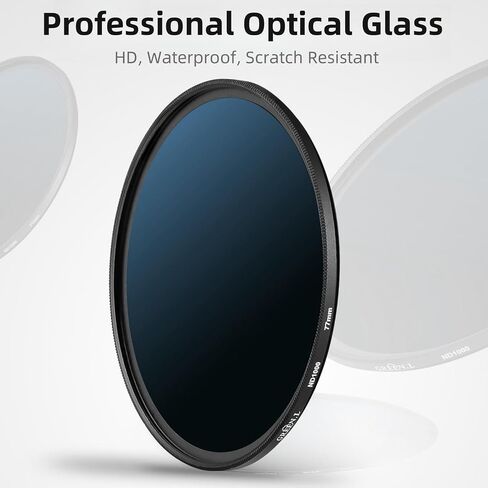 GREEN.L 58mm ND1000 Filter, 10 Stop ND Filter 58mm, Super Slim Multi-Layer Nano Coatings Fixed Neutral Density Filter in Kuwait
