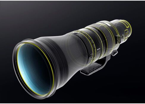 Nikon NIKKOR Z 600mm f/4 TC VR S Super-Telephoto Lens Z Mount Cameras (20113) + 64GB Memory Card + BackPack + Monopod + Card Reader + Corel Photo Software + Flex Tripod + More (Renewed) in Saudi Arabia