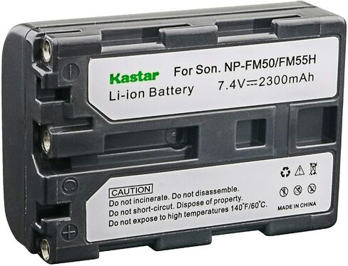 بطارية Kastar NP-FM50 واستبدال شاحن USB LTD2 لسوني DCR-TRV330، DCR-TRV340، DCR-TRV350، DCR-TRV355، DCR-TRV360، DCR-TRV380، DCR-TRV430، DCR-TRV460، DCR-TRV480 كاميرا DCR-TRV530 in Kuwait