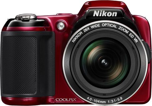 كاميرا Nikon COOLPIX L810 16.1 ميجابكسل رقمية مع عدسة زجاجية NIKKOR ED تكبير 26x وشاشة LCD 3 بوصة (أزرق) (متجددة) in Kuwait