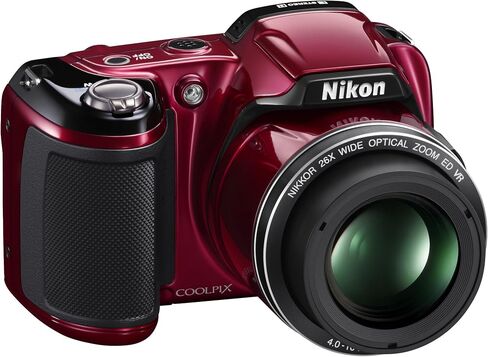 كاميرا Nikon COOLPIX L810 16.1 ميجابكسل رقمية مع عدسة زجاجية NIKKOR ED تكبير 26x وشاشة LCD 3 بوصة (أزرق) (متجددة) in Kuwait