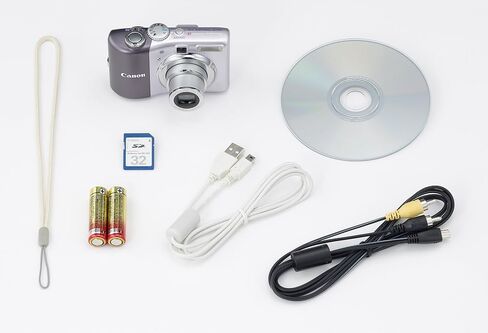 Canon Powershot A1000IS 10MP Digital Camera with 4x Optical Image Stabilized Zoom (Blue) (Renewed) in Saudi Arabia