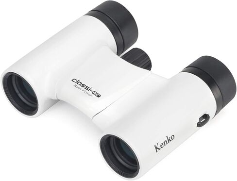 Kenko Binocular Classi-Air 8x21 DH، منشور السقف، خفيف الوزن، تصميم قابل للطي وصغير الحجم، طلاء متعدد، أبيض 021385 in Kuwait