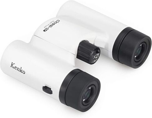 Kenko Binocular Classi-Air 8x21 DH، منشور السقف، خفيف الوزن، تصميم قابل للطي وصغير الحجم، طلاء متعدد، أبيض 021385 in Kuwait