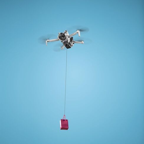 O'woda Mini 4 Pro Airdrop System - Drone Payload Delivery Device Transport Device for Drone Fishing, Wedding, Search and Rescue, Christmas Party, Compatible with DJI Mini 4 Pro Accessories in Saudi Arabia