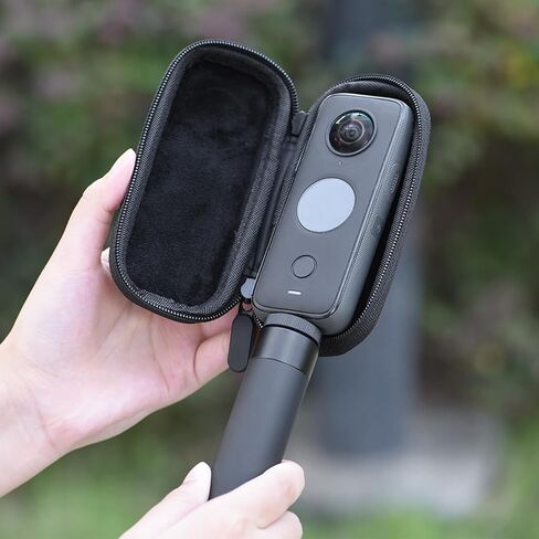 حافظة لملحقات Insta360 X3، غطاء حماية من السيليكون وواقي عدسة يحمل حقيبة محمولة مع حزام معصم لملحقات كاميرا Insta 360 One X3 in Saudi Arabia