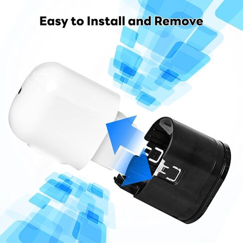 عبوتان من بطارية بديلة بقدرة 5000 مللي أمبير في الساعة لـ Arlo pro 4، إصدار جديد 2024 من بطارية ليثيوم عالية السعة، متوافقة مع كاميرا Arlo Pro 5/5S 2K/Arlo Pro 3/Pro 4/Ultra/Ultra 2 in Kuwait