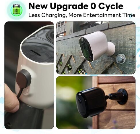 عبوتان من بطارية بديلة بقدرة 5000 مللي أمبير في الساعة لـ Arlo pro 4، إصدار جديد 2024 من بطارية ليثيوم عالية السعة، متوافقة مع كاميرا Arlo Pro 5/5S 2K/Arlo Pro 3/Pro 4/Ultra/Ultra 2 in Kuwait