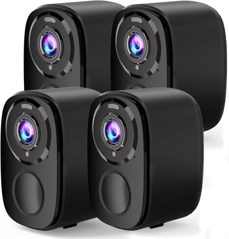 Rraycom 3Pack كاميرات أمنية خارجية لاسلكية، كاميرات أمان WiFi تعمل بالبطارية 5 ميجابكسل مع أضواء كاشفة، رؤية ليلية ملونة، كشف حركة AI، صفارة إنذار، محادثة ثنائية الاتجاه، تخزين SD/سحابي (حتى 256 جيجابايت) in Kuwait