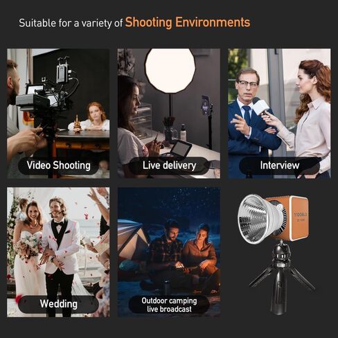 2700K -7500K 150W cob Pocket Fill Light BI Color for Studio Shooting LED COB Lights withLive Stream/Makeup/YouTube Video/TikTok/Wedding (softbox) in Saudi Arabia