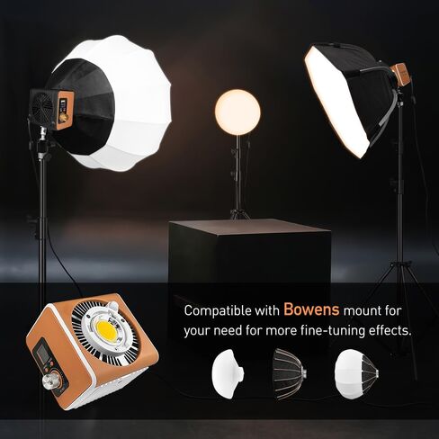 2700K -7500K 150W cob Pocket Fill Light BI Color for Studio Shooting LED COB Lights withLive Stream/Makeup/YouTube Video/TikTok/Wedding (softbox) in Saudi Arabia