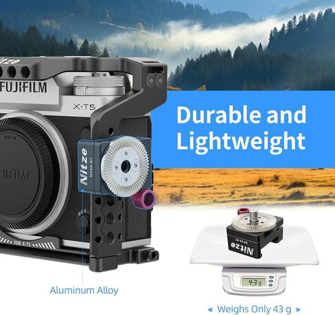 Nitze مشبك الناتو سريع التحرير مع ARRI Rosette، ذكر/أنثى ARRI Rosette قابل للتبديل - NF49-R1 in Saudi Arabia