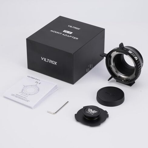 VILTROX PL-E محول عدسة محول العدسة الدائري مع قفل دوار متوافق مع عدسة تركيب PL لكاميرات Sony E/NEX Mount Cameras A7S3/FS7/5/FX9/A7R4/R3/a Series/Nex Series in Saudi Arabia