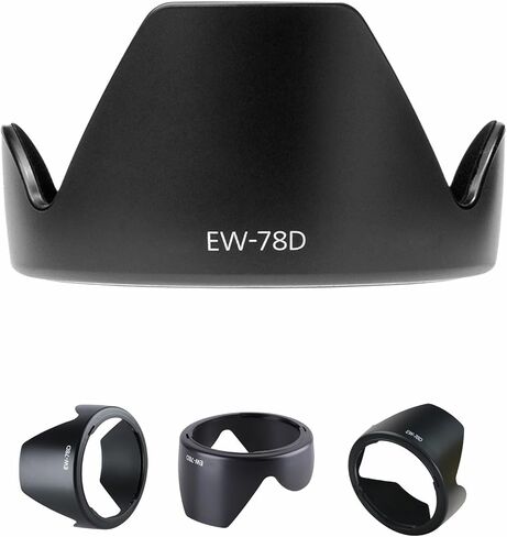 غطاء غطاء العدسة EW-78D لـ EF28-200mm F3.5-5.6 USM، EF-S18-200mm F3.5-5.6 يحل محل غطاء العدسة EW-78D in Kuwait