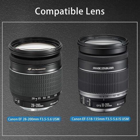 غطاء غطاء العدسة EW-78D لـ EF28-200mm F3.5-5.6 USM، EF-S18-200mm F3.5-5.6 يحل محل غطاء العدسة EW-78D in Kuwait