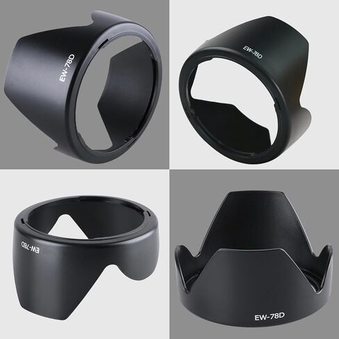 غطاء غطاء العدسة EW-78D لـ EF28-200mm F3.5-5.6 USM، EF-S18-200mm F3.5-5.6 يحل محل غطاء العدسة EW-78D in Kuwait