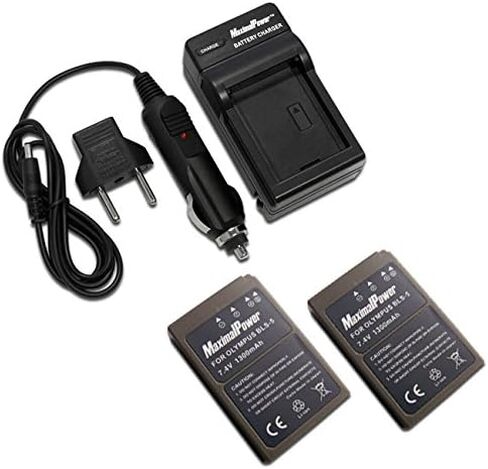 Maximal Power DB OLY BLS-5 Replacement Battery Olympus BLS-5 for Olympus E-PL2 Camera in Saudi Arabia