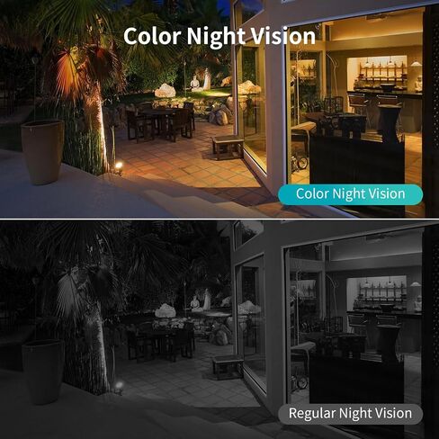 Light Bulb Security Camera, Dual-Band 360° Color Night Vision 2K Security Cameras Wireless Motion&Siren Alert Work with Alexa Camera for Outdoor/Indoor Home in Saudi Arabia