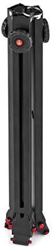 رأس فيديو سائل من Manfrotto Nitrotech 608 مع حامل ثلاثي فيديو مزدوج سريع من الألومنيوم 645، مجموعة احترافية مع رأس حامل ثلاثي وحامل كاميرا، لكاميرا DSLR، والكاميرا الرقمية، وكاميرا الفيديو، ومصور الفيديو، والحمولة 14 كجم in Saudi Arabia