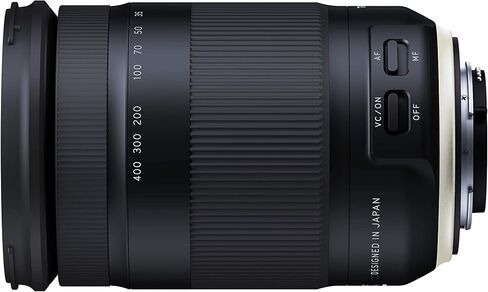 TAMRON high magnification zoom lens 18-400mm F3.5-6.3 DiII VC HLD for Canon APS-C only B028E(International Version - No Warranty) in Saudi Arabia