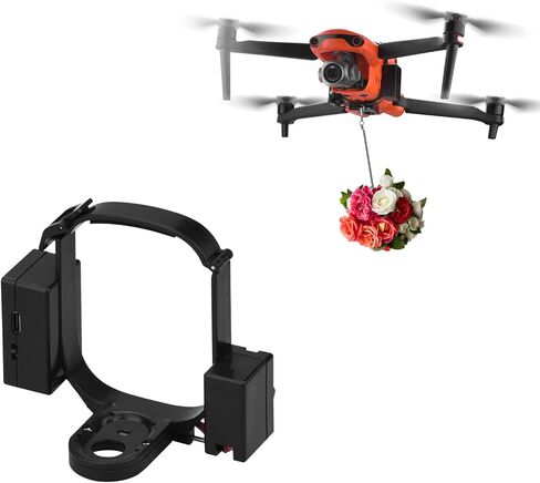 تسليم الحمولة الصافية بدون طيار من O'woda لـ Autel EVO II - مشبك Airdrop لصيد الأسماك وحفلات الزفاف والبحث والإنقاذ - متوافق مع ملحقات Autel EVO II/EVO II Pro in Kuwait