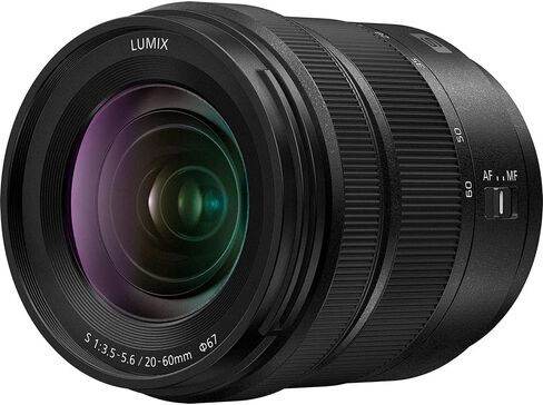 Panasonic LUMIX S5II Mirrorless Camera, with 20-60mm F3.5-5.6 L Mount Lens Bundle with 2X 64Gb Memory Card + Video LED Light + Rode Microphone + Vlogging Tripod + More Accessories in Saudi Arabia