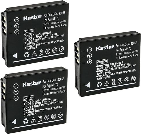 Kastar 1-Pack LB-080 Battery Replacement for Kodak LB-080 Battery, Kodak PIXPRO SP1, PIXPRO SP1 HD, PIXPRO SP360, PIXPRO SP360 4K, PlaySport Zx5, SP1-YL3, PIXPRO ORBIT360 4K Camera in Saudi Arabia