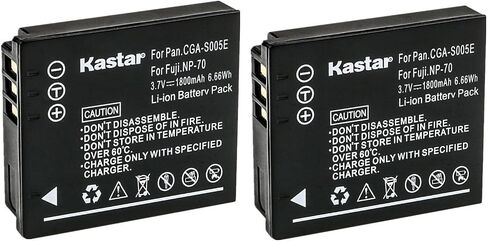 Kastar 1-Pack LB-080 Battery Replacement for Kodak LB-080 Battery, Kodak PIXPRO SP1, PIXPRO SP1 HD, PIXPRO SP360, PIXPRO SP360 4K, PlaySport Zx5, SP1-YL3, PIXPRO ORBIT360 4K Camera in Saudi Arabia