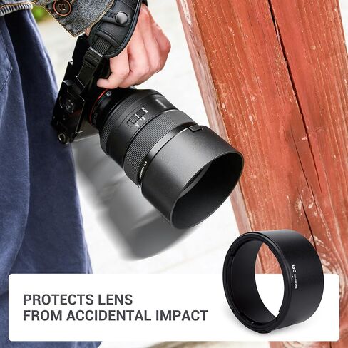 غطاء عدسة لعدسة Sony FE مقاس 85 مم f/1.4 GM، واقي ظل العدسة ذو الوجهين يحل محل غطاء Sony ALC-SH142، متوافق مع فلتر 77 مم أو غطاء العدسة in Kuwait
