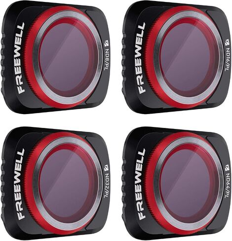 Freewell Bright Day - 4K Series - 4Pack Filters Compatible with Mavic Air 2 Drone in Saudi Arabia