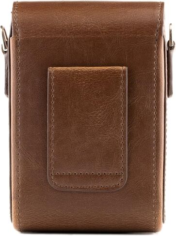 MegaGear MG1496 Sony Cyber-Shot Dsc-Rx100 Vı, Dsc-Rx100 V, Dsc-Rx100 Iv, Dsc-Rx100 Iıı Leather Camera Case With Strap - Black in Saudi Arabia