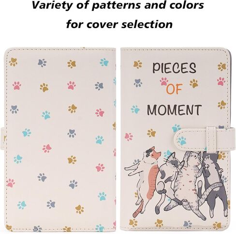 96 Pockets Photo Album for Fujifilm Instax Mini 11 90 70 9 8+ 8 LiPlay Instant Camera, Polaroid Snap SnapTouch PIC-300 Z2300 Instant Camera & Zip Instant Printer (kitten D) in Saudi Arabia