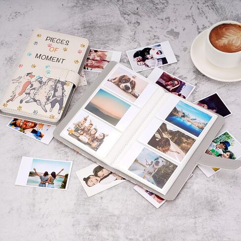 96 Pockets Photo Album for Fujifilm Instax Mini 11 90 70 9 8+ 8 LiPlay Instant Camera, Polaroid Snap SnapTouch PIC-300 Z2300 Instant Camera & Zip Instant Printer (kitten D) in Saudi Arabia