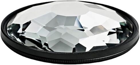 ZZQ&CCF 58mm Kaleidoscope Filter Effects Filter Prism Crystal Glass SLR filter with Multi Refraction and Variable Number of Photographic Subjects in Saudi Arabia