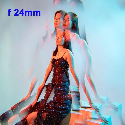 ZZQ&CCF 58mm Kaleidoscope Filter Effects Filter Prism Crystal Glass SLR filter with Multi Refraction and Variable Number of Photographic Subjects in Saudi Arabia