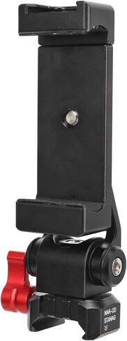 Phone Holder Cell Phone Clamp Holder Cold Shoe Mount NATO Rail Bracket for Photo Devices in Saudi Arabia