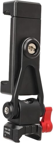 Phone Holder Cell Phone Clamp Holder Cold Shoe Mount NATO Rail Bracket for Photo Devices in Saudi Arabia