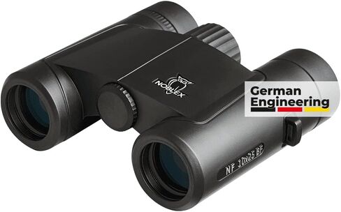 مناظير NOBLEX NF Inception 10x42 - مناظير مدمجة للبالغين ذات طاقة عالية، رؤية منخفضة الإضاءة، مناظير صغيرة لمشاهدة الطيور، الصيد، مراقبة النجوم، السفر، مقاوم للماء، مقاوم للصدمات، أسود in Saudi Arabia