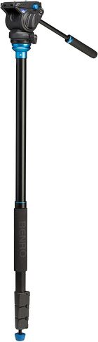 مجموعة حامل فيديو ترافيل اينجل ايرو 4 من بينرو (A2883FS4)، أسود in Kuwait