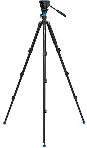 مجموعة حامل فيديو ترافيل اينجل ايرو 4 من بينرو (A2883FS4)، أسود in Kuwait