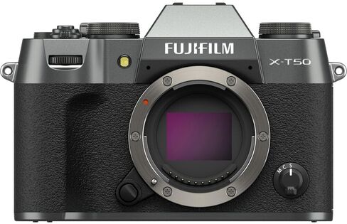 Fujifilm X-T50 Mirrorless Digital Camera Body Bundle with Sigma 16mm f/1.4 DC DN Contemporary LensFor Fuji-Film + 64GB Memory Card + Camara Bag + Vlogging Tripod + More Accessories- Charcoal Silver in Saudi Arabia