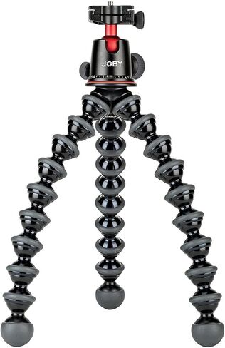 Joby GorillaPod 5K Flexible Mini-Tripod with Ball Head Kit, with A Bonus ZAYKiR Phone Adapter - Bundle in Kuwait